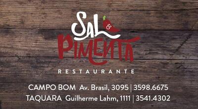 A publicidade mostra informações sobre o Av. Brasil Campo Bom RS