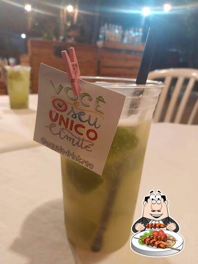 Comida em Aquele Drink