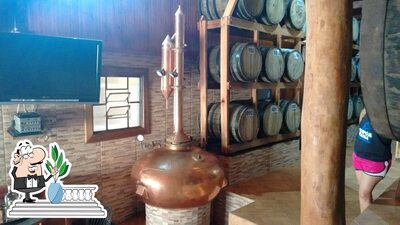 a parte exterior é uma característica importante do Bar Vitor dos Reis