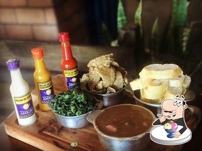 Churrascaria Trailer Amigão serve uma gama de sobremesas