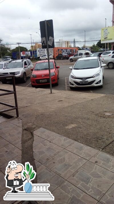 Desfrute da vista do exterior Panificadora Italiana