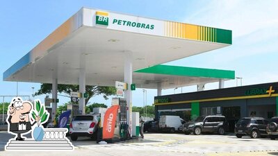 a parte exterior é uma característica importante do Posto Petrobras