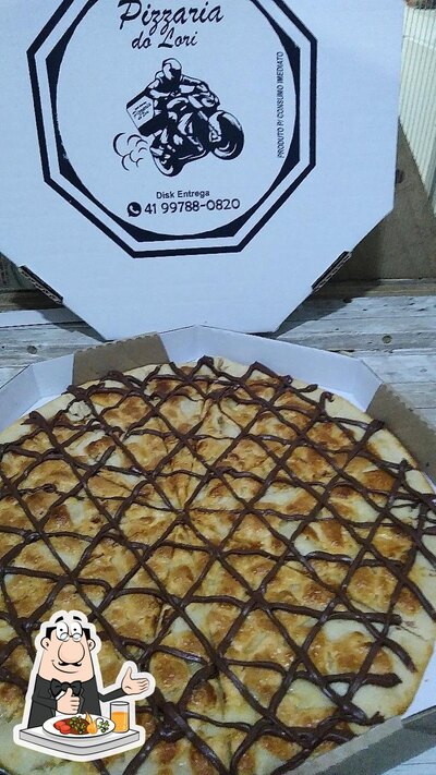 Platos en Pizzaria do lori