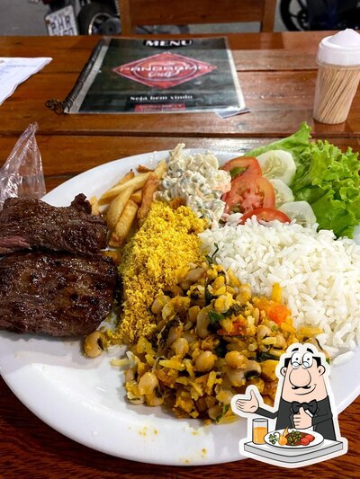 Platos en Panorama Grill