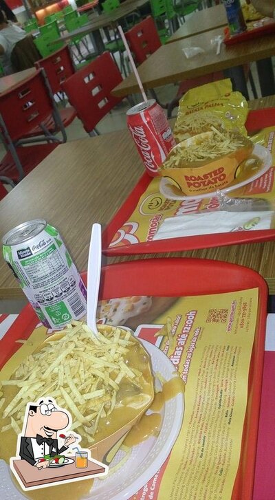 Comida em Roasted Potato