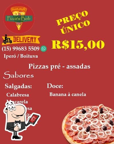 Leia as informações sobre o Pizza's Bob