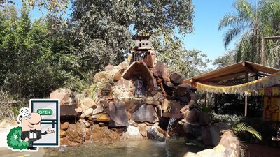 O exterior do Bar Do Ze