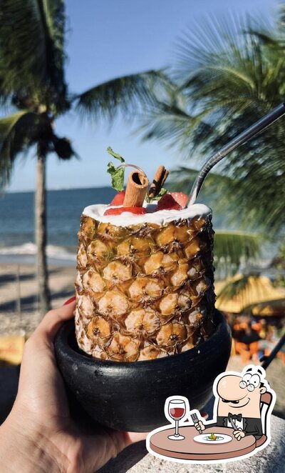 Platos en House Beach Bar