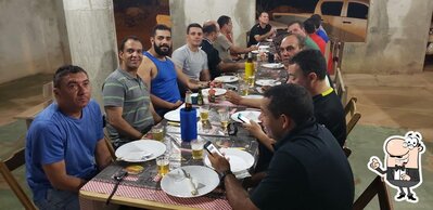 O interior do Restaurante Sabor Expresso