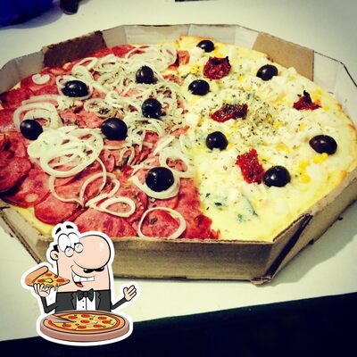 No Gringo's Pizza e Grill, você pode provar pizza