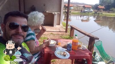 Veja a área externa do Pesqueiro tamanduá