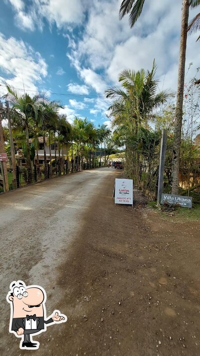 O interior do Villa Uliana
