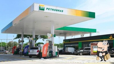 O exterior do Posto Petrobras