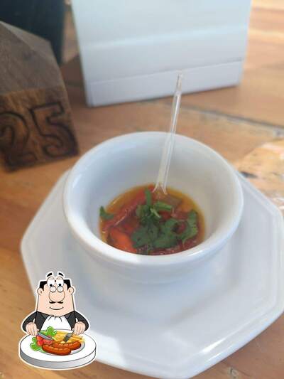 Platos en Restaurante / Cabana Oásis Deck Praia