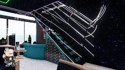 O interior do Quarteto Massa Pizzaria Temática em Taguatinga