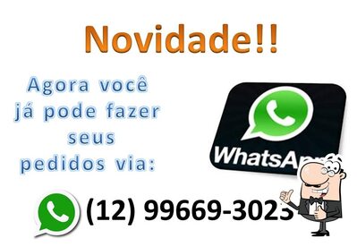 O logotipo do Tedy Salgados