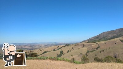 Você pode espairecer no na área externa do Restaurante Do Xodo