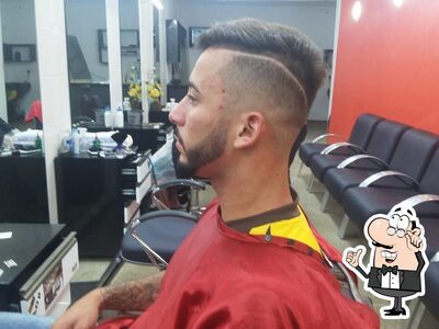 O interior do Pizzaria Donattela