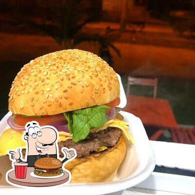 Consiga um hambúrguer no Gula