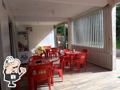 O interior do Restaurante do Careca