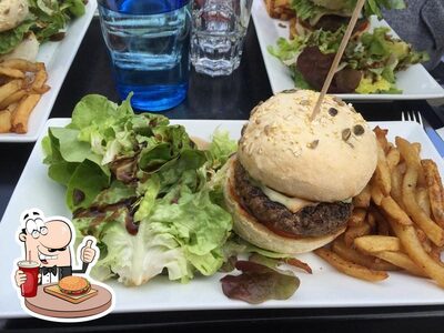 Faites-vous plaisir avec un hamburger à Le Pavillon