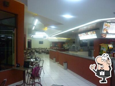 O interior do Restaurante Rota Sul