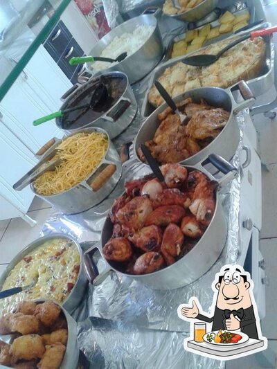 Comida em Restaurante Peixe Frito
