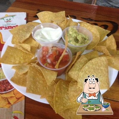 Comida em Mexicano do Farol