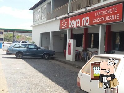 Você pode espairecer no exterior Bar e Restaurante Beira Rio