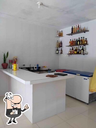 O interior do Restaurante do Careca