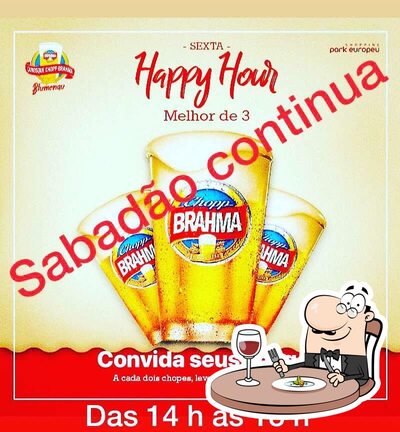 Platos en Quiosque Brahma