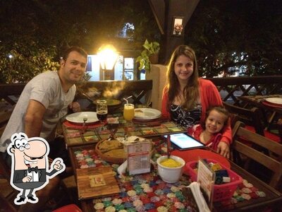 O interior do Oba Moquecaria