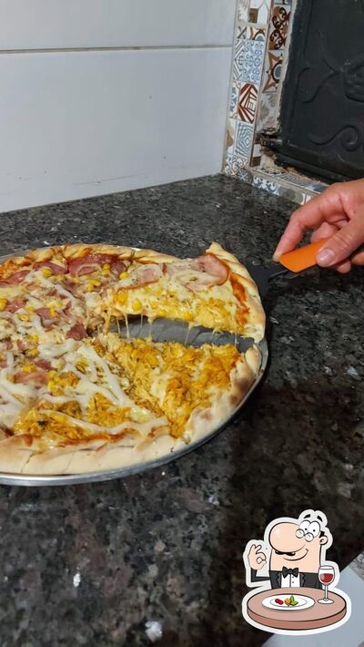 Comida em Rafa Pizzaria e Petiscaria