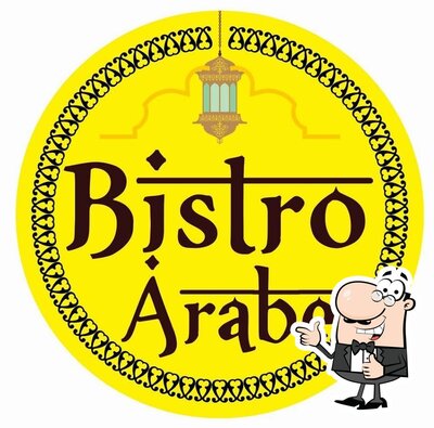 O logotipo do Bistro Arabe