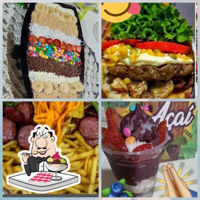 Recanto Burger By Praia Azul provê uma seleção de pratos doces