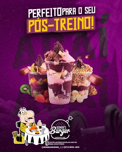 Platos en Bombas burguer