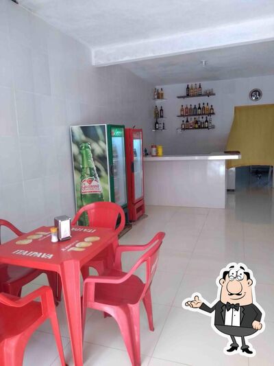 O interior do Restaurante do Careca