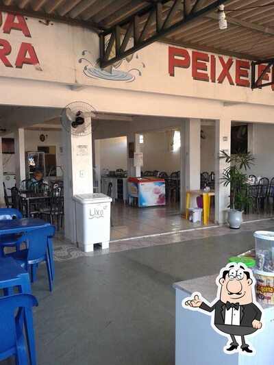 O interior do Restaurante Peixe Frito