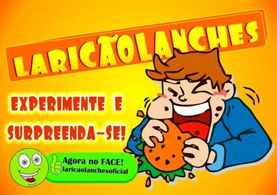 Aqui está a publicidade do Richard LANCHES