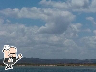 a área exterior é uma característica importante do Grande Rio - Restaurante e Pousada Traipu-Al