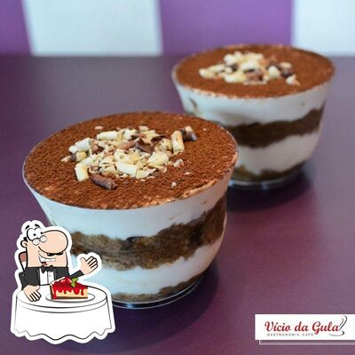 Vício da Gula oferece uma gama de sobremesas