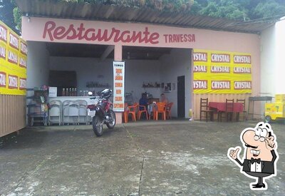 O interior do Travessa Restaurante