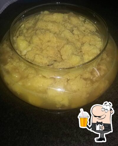 Você pode pedir uma bebida do menu