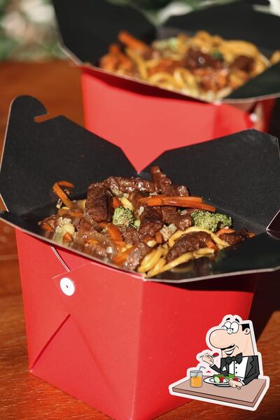 Platos en Asianbox Yakisoba