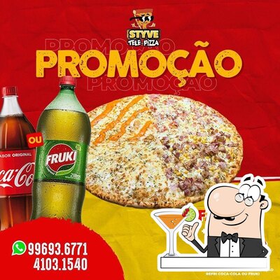 Desfrute de uma drinque com sua refeição