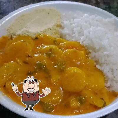 Comida em Restaurante cantinho da GÊ