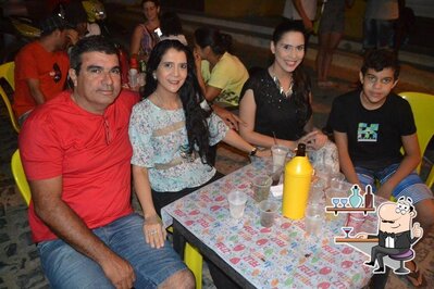 O interior do Carninha na Vara