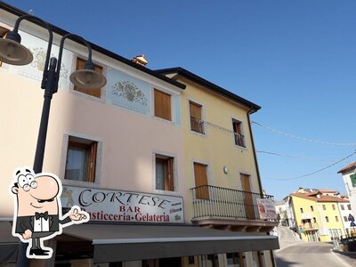 Gli interni di Pasticceria Cortese