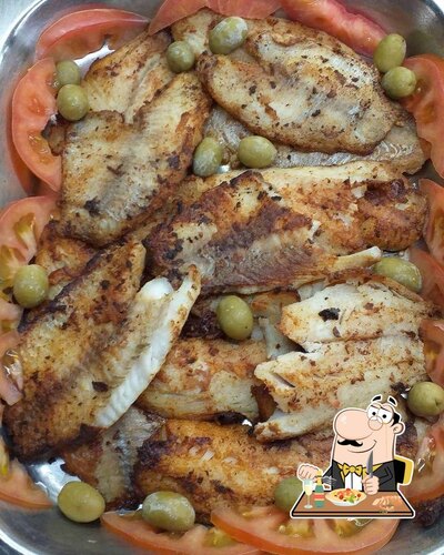 Comida em Restaurante passos