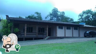 Desfrute da vista da área externa do Tramonto Gastronomia e Eventos